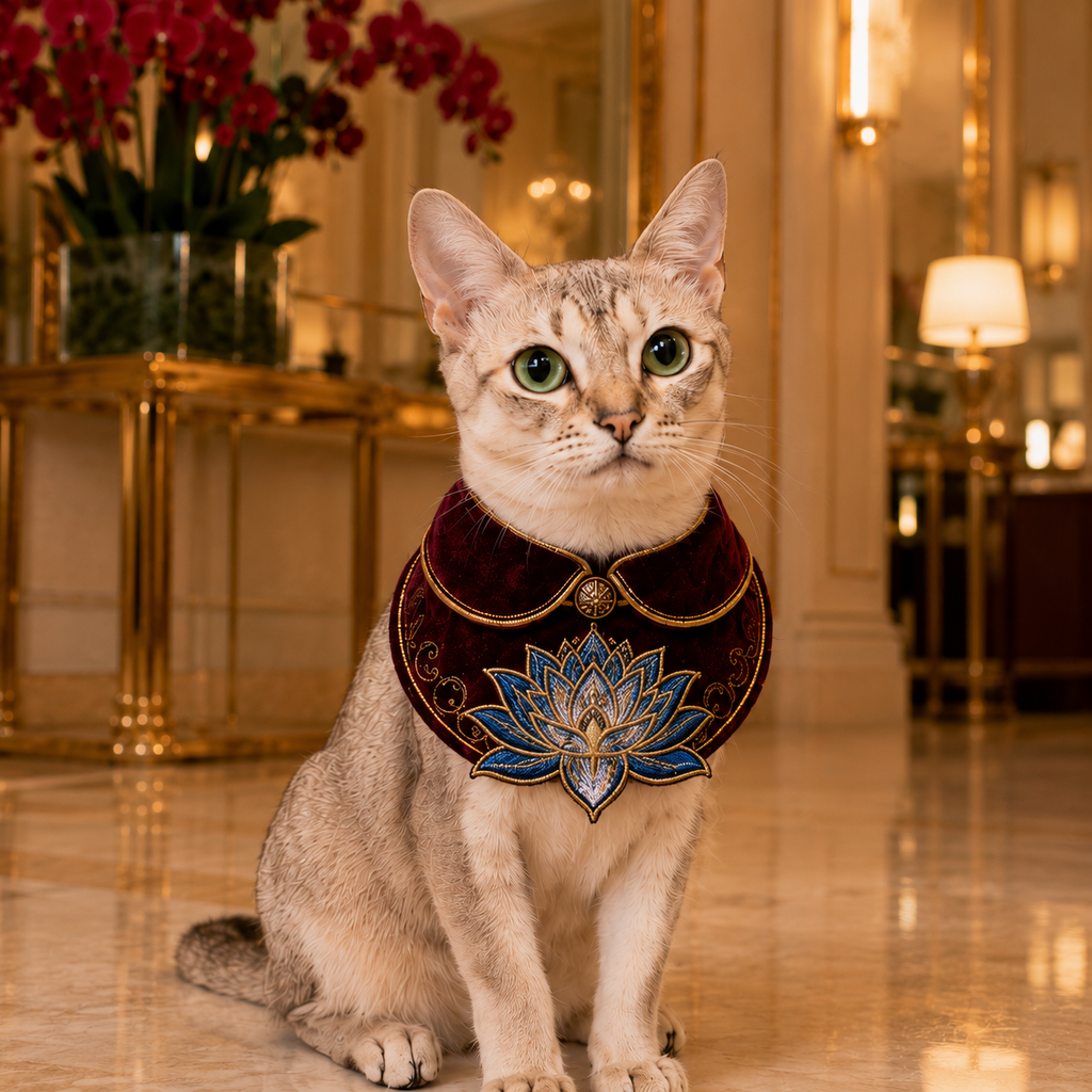 Nyméa · Lotus-Aufbügler für Hunde & Katzen