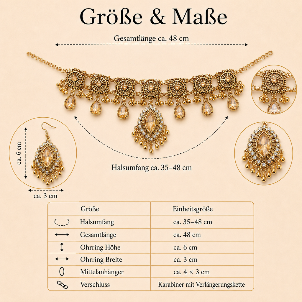 Sahira · Größe L · Tiercollier & Ohrhänger für Hunde, Katzen & Lieblingsmensch